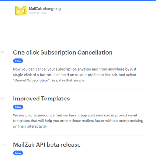 MailZak : Everything you need for email marketing