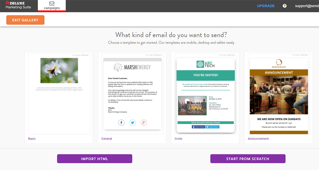 VerticalResponse : Email Marketing, Just Like That